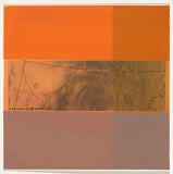 Artist: Bovell, Penny. | Title: Project 7: sky/sign #6. | Date: 2000 | Technique: screenprint, printed in colour using photopoymer inks, from photo-stencil and hand-cut stencils