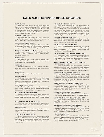 Artist: b'Elliott, Fred W.' | Title: b'Table of contents.' | Date: 1997, February | Technique: b'photo-lithograph, printed in black ink, from one stone' | Copyright: b'By courtesy of the artist'