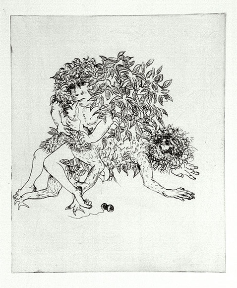 Artist: b'BOYD, Arthur' | Title: b'Story of a ruined man.' | Date: c.1970 | Technique: b'etching, printed in black ink, from one plate' | Copyright: b'Reproduced with permission of Bundanon Trust' Artist: b'BOYD, Arthur' | Title: b'Story of a ruined man.' | Date: c.1970 | Technique: b'etching, printed in black ink, from one plate' | Copyright: b'Reproduced with permission of Bundanon Trust'