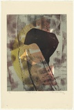 Artist: b'King, Grahame.' | Title: b'Black image' | Date: 1973 | Technique: b'lithograph, printed in colour, from stones [or plates]'