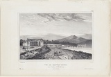 Title: Vue de midway-house. Sur le chemin d'Elisabeth-town. Ile Van-Diemen. (Midway House, Elizabeth Town) | Date: c.1833 | Technique: lithograph, printed in black ink, from one stone