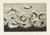 Artist: SELLBACH, Udo | Title: (Mountains) | Date: (1960s) | Technique: etching and aquatint, printed in black ink, from one plate, with plate-tone