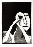 Artist: BALDESSIN, George | Title: not titled. | Date: 1965 | Technique: etching and aquatint, printed in black ink, from one plate