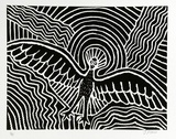 Artist: Pike, Jimmy. | Title: Mangkaja Kura | Date: 1985 | Technique: screenprint, printed in black ink, from one stencil