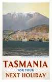 Artist: b'Kelly, Harry.' | Title: b'Tasmania for your next holiday.' | Date: c.1956 | Technique: b'lithograph, printed in colour, from multiple stones'