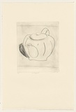 Title: A teapot | Date: 1982 | Technique: drypoint, printed in black ink, from three perspex plates