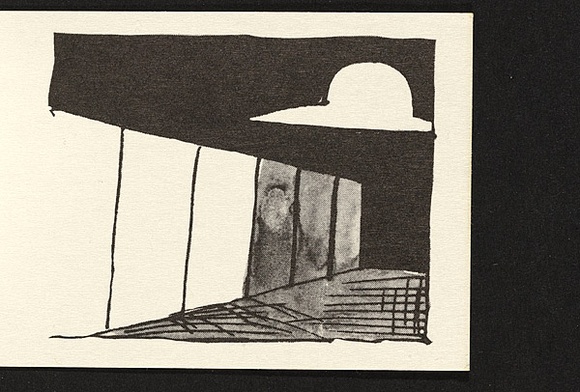 Title: b'Hat takes a holiday.' | Date: 1979 | Technique: b'offset-lithograph'