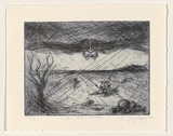 Artist: Grynberg, Carmella. | Title: A new spirit enters | Date: 1999, 5 November | Technique: etching and drypoint, printed in black ink, from one plate