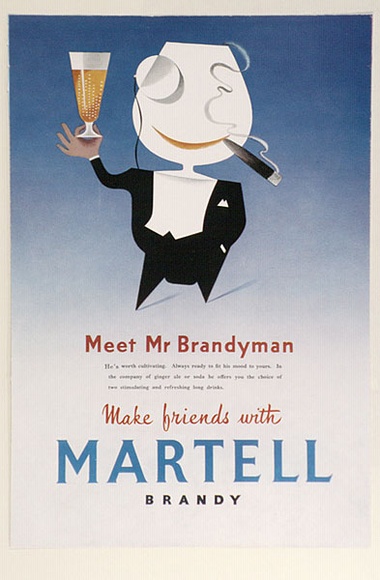 Artist: b'Bainbridge, John.' | Title: b'Meet Mr Brandyman: make friends with Martell.' | Date: (1958-59) Artist: b'Bainbridge, John.' | Title: b'Meet Mr Brandyman: make friends with Martell.' | Date: (1958-59)