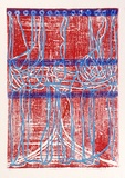 Artist: Buckley, Sue. | Title: Window II. | Date: 1970 | Technique: woodcut, printed in colour, from multiple blocks | Copyright: This work appears on screen courtesy of Sue Buckley and her sister Jean Hanrahan
