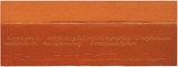Artist: MADDOCK, Bea | Title: Terra Spiritus...with a darker shade of pale | Date: 1993-98 | Technique: stencil print, printed in hand-ground Launceston ochre from multiple hand-cut mylar stencils; letterpress text blind printed; hand-drawn script