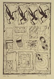 Artist: b'Kennedy, Lisa.' | Title: b'Spirit paths' | Date: 2000, November | Technique: b'etching, printed in black ink, from one plate'