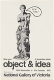 Artist: UNKNOWN | Title: Object and idea, National Gallery of Victoria | Date: 1973 | Technique: offset- lithograph