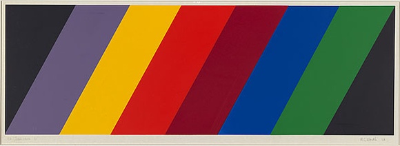 Artist: b'Worth, Margaret.' | Title: b'Samsara 11' | Date: 1968 | Technique: b'screenprint, printed in colour, from seven stencils' Artist: b'Worth, Margaret.' | Title: b'Samsara 11' | Date: 1968 | Technique: b'screenprint, printed in colour, from seven stencils'