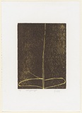 Artist: Williamson, Ruby. | Title: Kaliny-kalinypa [black] | Date: 2002 | Technique: woodcut