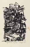 Artist: b'Halpern, Stacha.' | Title: b'not titled [Paris scene]' | Date: 1965 | Technique: b'lithograph, printed in black ink, from one stone [or plate]'