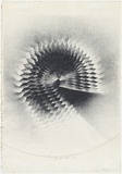 Artist: Faerber, Ruth. | Title: The becoming | Date: 1975 | Technique: lithograph, printed in black ink, from multiple paper plates