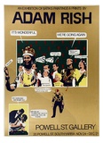 Artist: b'Rish, Adam.' | Title: b'An exhibition of batiks paintings & prints by Adam Rish, Powell Street Gallery' | Date: 1979 | Technique: b'screenprint, printed in colour, from multiple stencils'