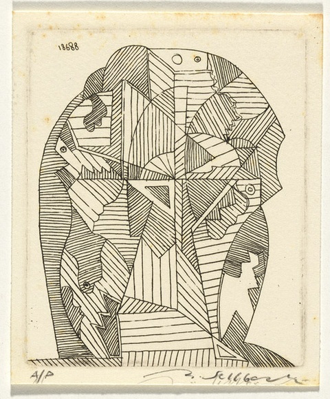 Artist: b'SELLBACH, Udo' | Title: b'not titled' | Date: 1960-80 | Technique: b'etching'