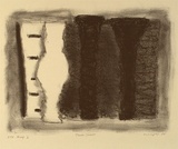 Artist: Lincoln, Kevin. | Title: Three Vases | Date: 1985 | Technique: lithograph, printed in black ink, from one stone