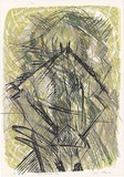 Artist: MEYER, Bill | Title: Grass monolith green | Date: 1987 | Technique: screenprint, printed in colour, from multiple stencils | Copyright: © Bill Meyer
