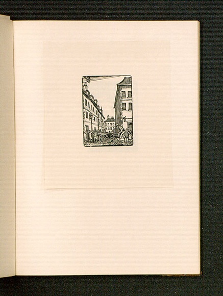 Artist: b'McGrath, Raymond.' | Title: b'(The Gates of Heaven).' | Date: 1924 | Technique: b'wood-engraving, printed in black ink, from one block' Artist: b'McGrath, Raymond.' | Title: b'(The Gates of Heaven).' | Date: 1924 | Technique: b'wood-engraving, printed in black ink, from one block'