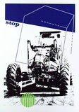 Artist: REINHARD, Ken | Title: Boxed grader. | Date: 1971 | Technique: screenprint, printed in colour, from multiple stencils