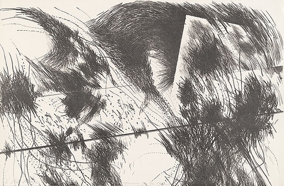 Artist: b'MEYER, Bill' | Title: b'Gapoid energy and form' | Date: 1969-71 | Technique: b'lithograph, printed in black ink, from one stone' | Copyright: b'\xc2\xa9 Bill Meyer' Artist: b'MEYER, Bill' | Title: b'Gapoid energy and form' | Date: 1969-71 | Technique: b'lithograph, printed in black ink, from one stone' | Copyright: b'\xc2\xa9 Bill Meyer'