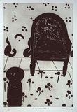 Artist: Hattam, Katherine. | Title: In my fathers house II | Date: 1997, September | Technique: etching, printed in black ink, from one plate