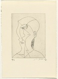 Artist: SELLBACH, Udo | Title: not titled | Date: 1960-80 | Technique: etching