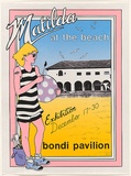 Artist: Gee, Angela. | Title: Matilda at the beach. | Date: 1981 | Technique: screenprint, printed in colour, from four stencils | Copyright: Courtesy of Angela Gee