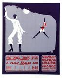 Artist: Bolzan, Rick. | Title: The roll your own ragtime cabaret and A play called sex. | Date: 1975 | Technique: screenprint, printed in colour, from three stencils