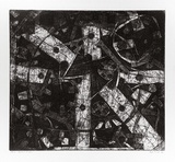 Artist: Kemp, Roger. | Title: Sequence sixteen | Date: 1972 | Technique: etching and aquatint, printed with plate-tone, from one plate