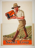 Artist: Burdett, Frank. | Title: Sweet crop tobacco. | Date: 1933 | Technique: lithograph, printed in colour, from multiple stones [or plates]