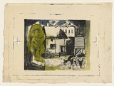 Title: House | Date: c.1958 | Technique: lithograph, printed in colour, from three plates