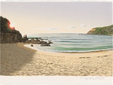 Artist: ROSE, David | Title: Early morning, Bateau Bay | Date: 1995 | Technique: screenprint, printed in colour, from multiple stencils