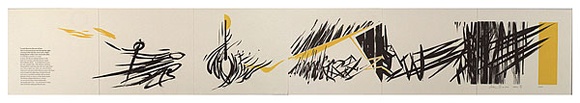 Artist: b'Rado, Ann.' | Title: b'The youth; der knabe' | Date: 2001, May | Technique: b'lithograph, printed in black ink, from one stone; chine colle' Artist: b'Rado, Ann.' | Title: b'The youth; der knabe' | Date: 2001, May | Technique: b'lithograph, printed in black ink, from one stone; chine colle'