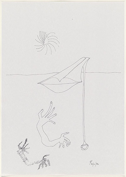 Artist: b'Burns, Peter.' | Title: b'Landscape' | Date: 1986 | Technique: b'photocopy, printed in black ink' | Copyright: b'\xc2\xa9 Peter Burns'