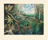 Artist: b'Robinson, William.' | Title: b'Tallanbanna II' | Date: 2000 | Technique: b'lithograph, printed in black ink, from one plate'