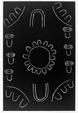 Artist: Kemarre, Elizabeth. | Title: not titled [No.31] | Date: 1990 | Technique: woodcut, printed in black ink, from one block