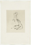 Artist: BOYD, Arthur | Title: Colour blind. | Date: 1970 | Technique: etching, printed in black ink, from one plate | Copyright: Reproduced with permission of Bundanon Trust