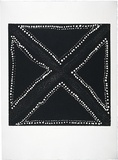 Artist: b'Thomas, Rover [Joolama].' | Title: b'Crossroads' | Date: 1997 | Technique: b'etching and aquatint, printed in colour, from multiple plates' | Copyright: b'Reproduced courtesy of Warmun Art Centre'