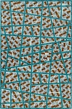 Artist: Alder, Alison. | Title: Wrapping paper: Banksia | Date: 1986 | Technique: screenprint, printed in colour, from three stencils
