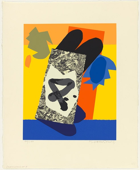 Artist: b'LEACH-JONES, Alun' | Title: b'Capricornia #4' | Date: 1985 | Technique: b'screenprint, printed in colour, from multiple stencils' | Copyright: b'Courtesy of the artist' Artist: b'LEACH-JONES, Alun' | Title: b'Capricornia #4' | Date: 1985 | Technique: b'screenprint, printed in colour, from multiple stencils' | Copyright: b'Courtesy of the artist'