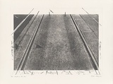 Artist: MEYER, Bill | Title: Angles in the gap | Date: 1981 | Technique: photo-etching, aquatint, drypoint, printed in black ink, from one zinc plate | Copyright: © Bill Meyer