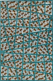 Artist: b'REDBACK GRAPHIX' | Title: b'Wrapping paper: Banksia' | Date: 1986 | Technique: b'screenprint, printed in colour, from three stencils'