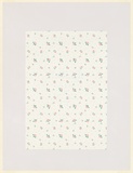 Artist: b'Frank, Dale.' | Title: b'not titled.' | Date: 1992 | Technique: b'collage of found wallpaper sample'