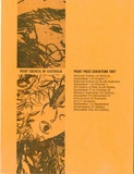 Artist: PRINT COUNCIL OF AUSTRALIA | Title: Exhibition catalogue | Print Council of Australia: Print Prize Exhibition 1967.Melbourne: Print Council of Australia, Australia tour 1967. | Date: 1967