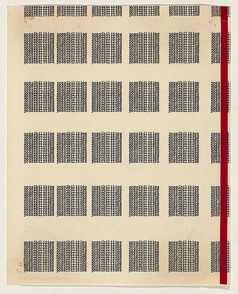 Title: b'Section B (Word situations) - 32 Possibilities: No. 1, 1(A)' | Date: (1970-71) | Technique: b'typewriter' Title: b'Section B (Word situations) - 32 Possibilities: No. 1, 1(A)' | Date: (1970-71) | Technique: b'typewriter'