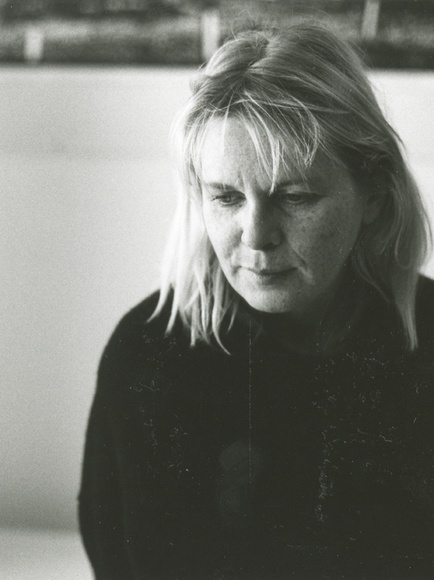 Artist: b'Heath, Gregory.' | Title: b'Portrait of Karen Casey, Australian painter and printmaker, 1995' | Date: 1995 Artist: b'Heath, Gregory.' | Title: b'Portrait of Karen Casey, Australian painter and printmaker, 1995' | Date: 1995